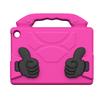 Thumb Design Protective Case for Kindle Fire Max 11 EVA Shockproof Washable Protector with Rotatable Handle
