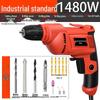 Industrial-Grade Multifunctional Electric Drill with Speed Control and Reverse Function