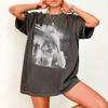 Distressed Puppengesicht Meme T-Shirt, Lustiges Grafik-T-Shirt Sommer Herren und Damen Locker und Atmungsaktiv T-Shirt Top