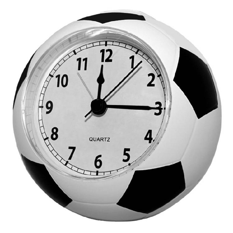 Light Weight Football Alarm Clock Silent Pointer Clocks for Boys Bedroom Decor