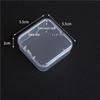 Transparent DIY Jewelry Organizer with Removable Storage Box and Loose Beads Compartment