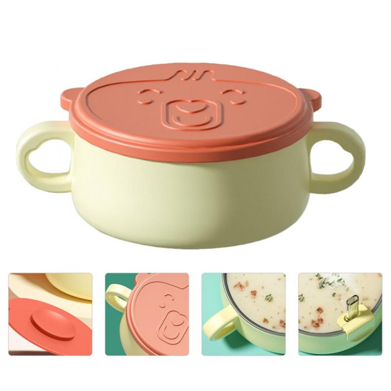 Baby-Nahrungsmörser Schüssel Farbe Orange 1 Packung 4,7 Zoll Länge