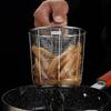 1Pcs 304 Stainless Steel Deep Frying Basket Chip Serving Chip Filter Fryer Durable Strainer Mesh
