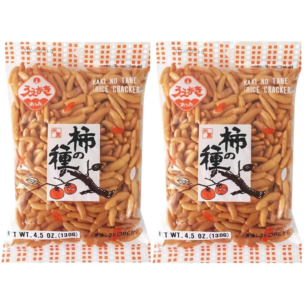 Uegaki Traditional Japanese Senbei: Norimaki Arare/Kaki