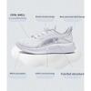 Li Ning Jugend Kinder Rutschfeste Abriebfeste Sportliche Freizeitschuhe Kinder Sneaker Standard-Weiß YKCT078-3
