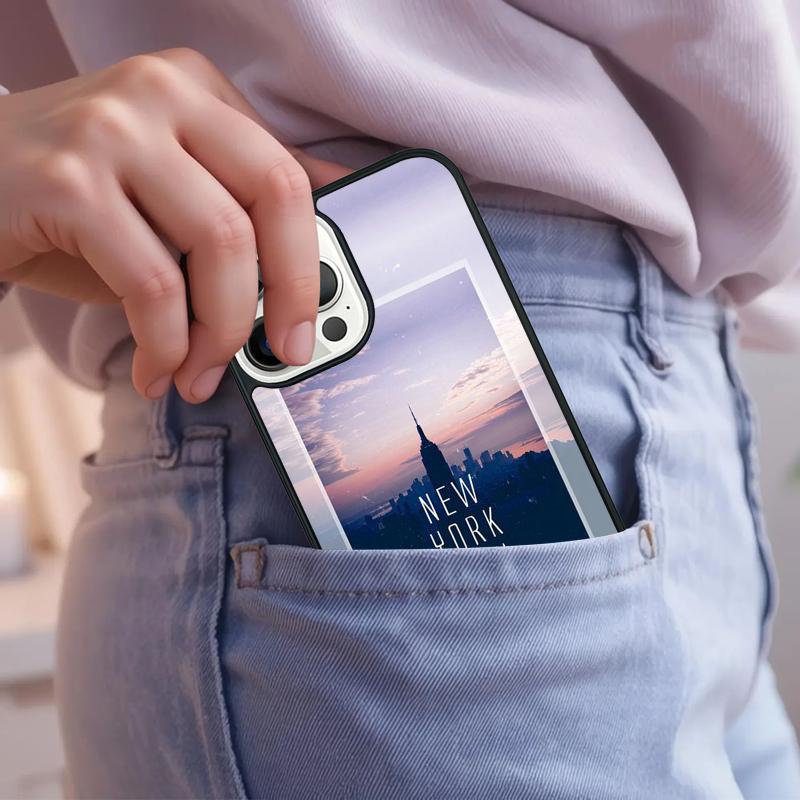 New York City Phone Case For iPhone 17 Air 15 16e 14 13 Pro Max Coque 12 11 Pro Max PLUS cover