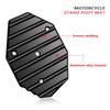For motorcycle stand foot side bracket NINJA ZX14R ZZR1400 2014 GTR1400 CONCOURS 14 2023 extension pad support plate ninja zx14r