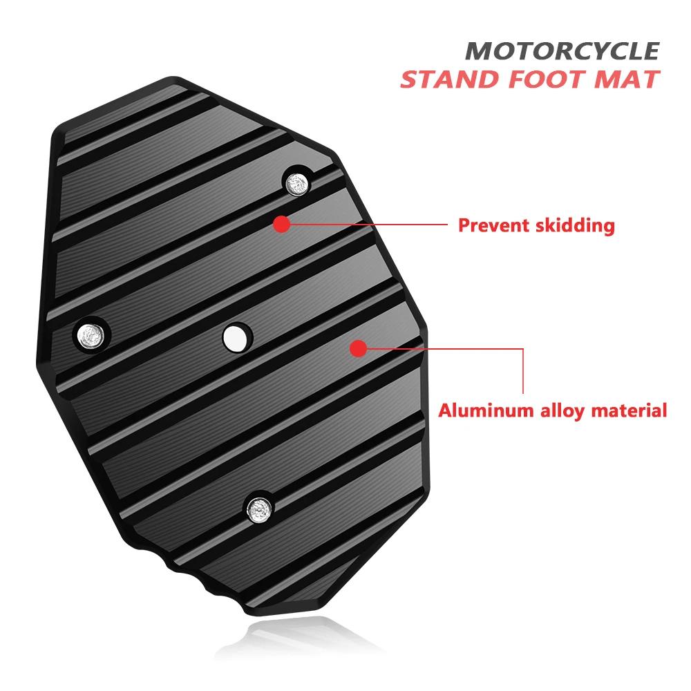 For motorcycle stand foot side bracket NINJA ZX14R ZZR1400 2014 GTR1400 CONCOURS 14 2023 extension pad support plate ninja zx14r
