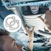 ZHEJIA Muffler Exhaust Gasket [2 Pieces] Turbo Gasket Metal Ring