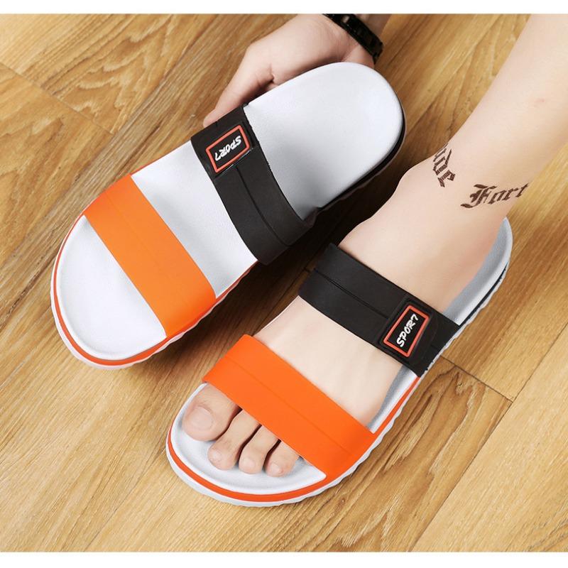 Fashion Men Rubber Beach Slippers Slides Summer Shoes Outdoor Slipper Slipers Garden Pool Chinelo Slide Masculino Badslippers Badeschuhe
