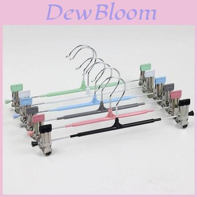 Standard Wardrobe Pants Hanger With Non Slip Stainless Steel Clips For Home Storage And Organization