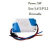 10Pcs Dimmable 3W 5W 7W 8-10W 15W 15-24W Power Supply LED Driver Adapter Transformer 300mA For LED Ceiling Downlight 110V 220V
