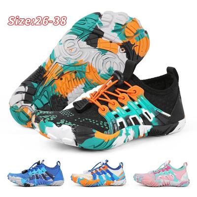 Scarpe da acqua per bambini Scarpe da acqua per bambini Drenaggio Sandali sportivi da spiaggia Nuoto ad asciugatura rapida a piedi nudi Trampoliere Canottaggio Immersioni Surf Scarpe da ginnastica