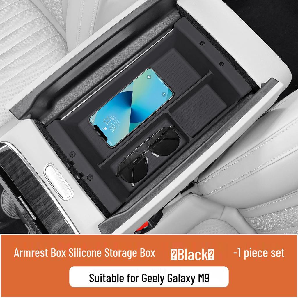 Geely Galaxy M9 Silicone Armrest Protective Pad & Storage Box Accessories
