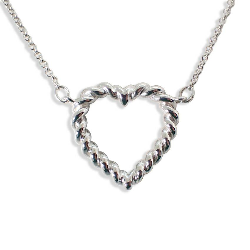 

[Used] TIFFANY/Tiffany 925 Vintage Heart Pendant/Necklace/g404-30
