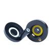 Bakelite Round Handwheel Handle with Inner Wave Pattern, Set Screw, 63mm Rotation, 8mm Shaft, Machine Tool Accessory.