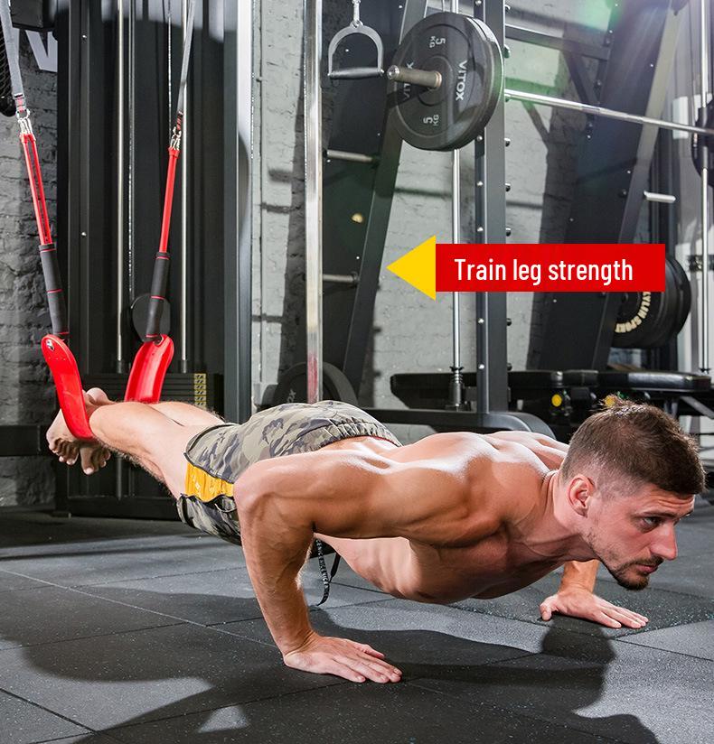 Borracha de Resistência e Barra de Assistência para Barra Fixa Doméstica para Treino de Fitness