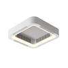 Modern Bladeless App Ceiling Fan Lamp Foyer Bedroom Remote Control Square Ventilator Electric Fan Household LED Lighting Fan