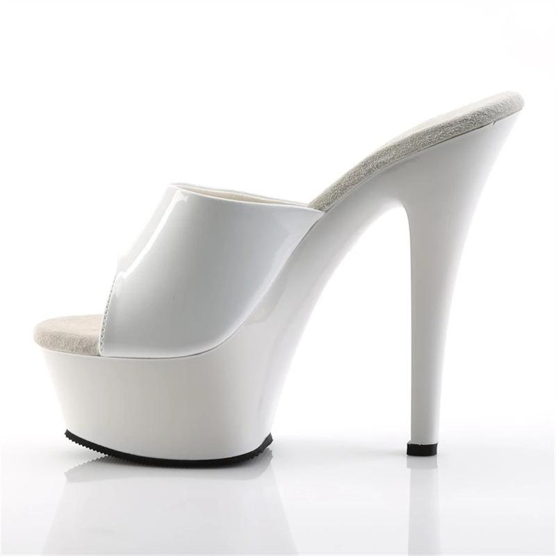 Fashion High-heeled Cool Slippers Women's Summer Wear Non-slip Stiletto High Heels Women's New Sandals