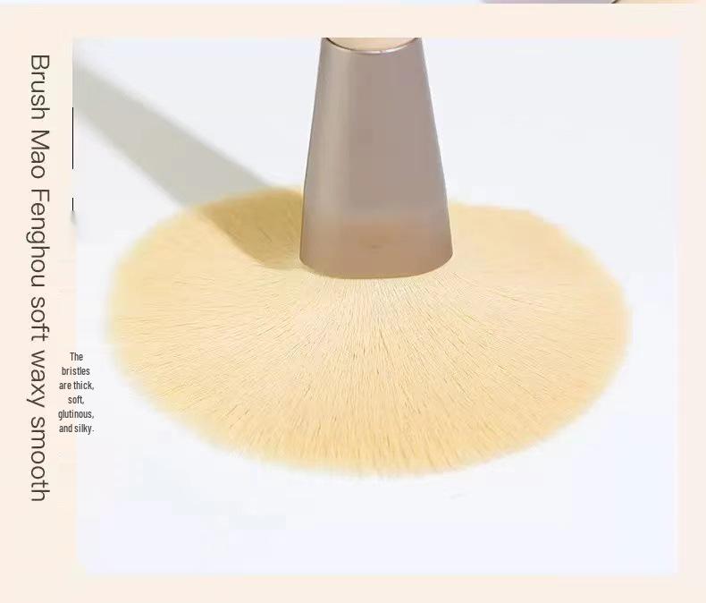 Morandi 12-teiliges Make-up-Pinselset mit weichen Tierhaaren zum Konturieren, für Lidschatten, losen Puder, Rouge und Concealer.