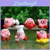 Cute And Detailed 6 Pcs Kirby Mini Figure Set For Anime Lovers