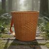 Wicker Pack Basket Reinforced Frame Rattan Style Foraging Adjustable Straps Outdoor Gear for