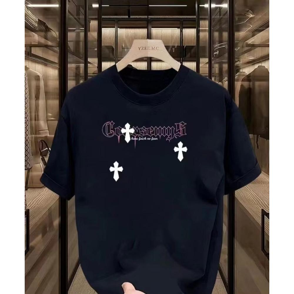 

Высококачественная футболка из чистого хлопка с принтом слона, новая, для пар, с коротким рукавом, универсальный топ с круглым вырезом 3XL