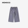 Mamimaka Girls' Casual Pants Summer New Product Fashion Plaid Pants