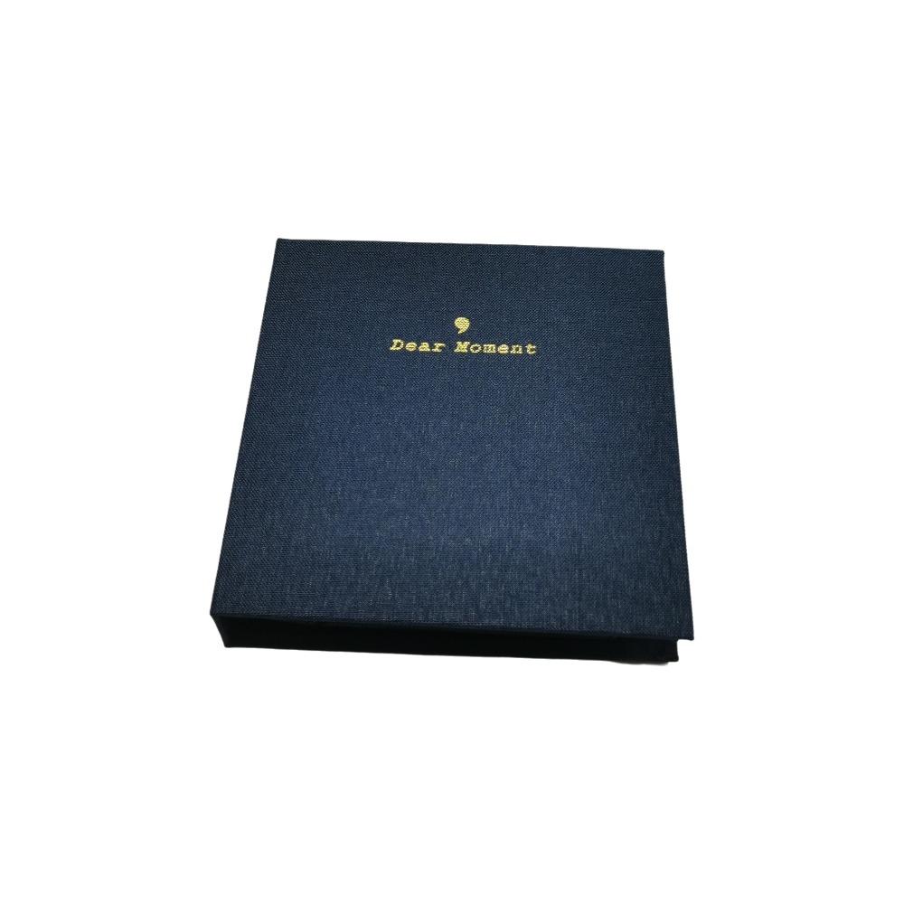 2PCS Double-sided Instant Albums Linen Cover Pure Color Photocard Binder Mini 100 Pockets Photocard Holder Card Collection