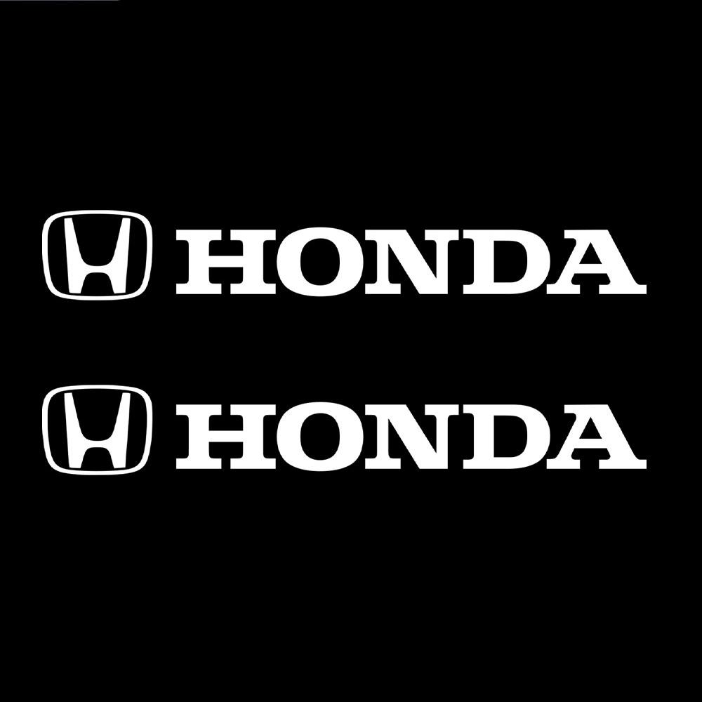 

2PCS PVC Car Body Trunk Emblem Stickers Wheel Badge Decoration Decal For Honda Civic CRV HRV Accord Jazz Odyssey Fit Accessories 2PCS