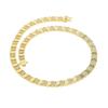 2024 Hot Selling New Arrived Trendy Women Jewelry Micro Paved CZ Plain Moon Shaped Choker Necklace Bracelet Set
