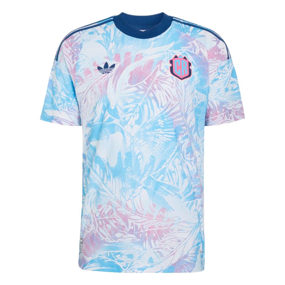 Adidas Costa Rica 26 Away Authentic Jersey Semi Blue Burst Men Tops KB7479 M