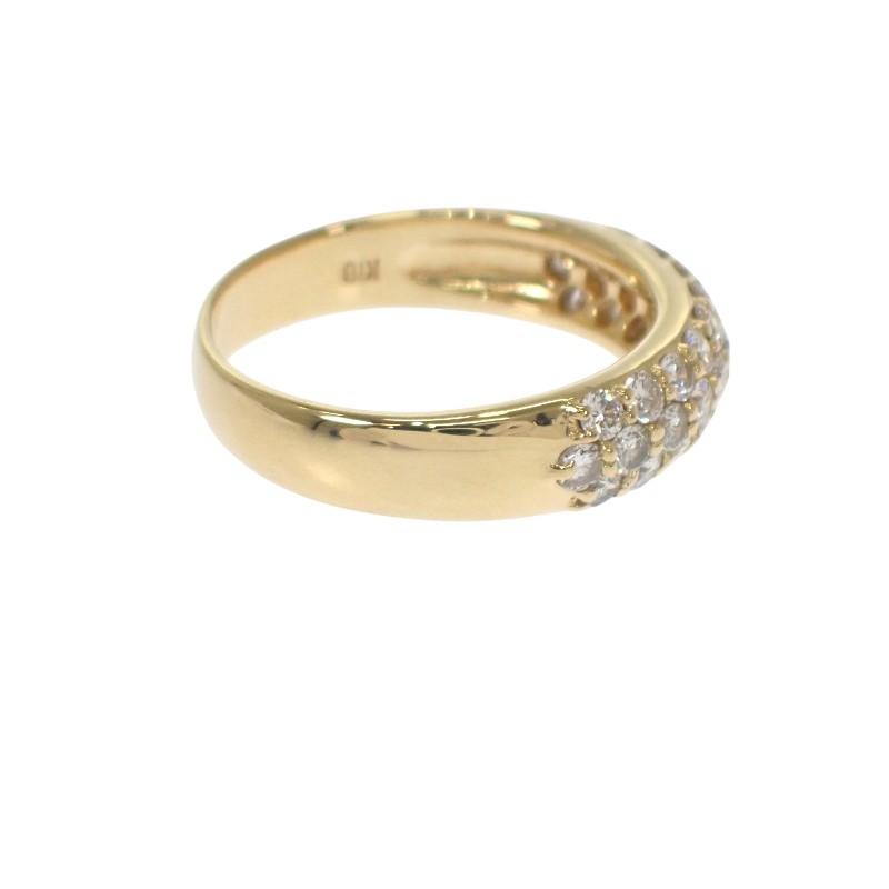no brand  #14(JP Size) ring K18 yellow gold Women