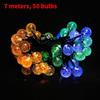 Solar Garden Led String Lights Waterproof For Patio Party And Holiday Decor