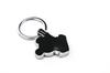 TROIKA GERMANY Panda Keychain BAMBOO PANDA Key Ring KR10-03CH Accessory Charm