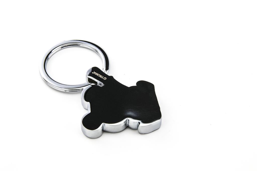 TROIKA GERMANY Panda Keychain BAMBOO PANDA Key Ring KR10-03CH Accessory Charm