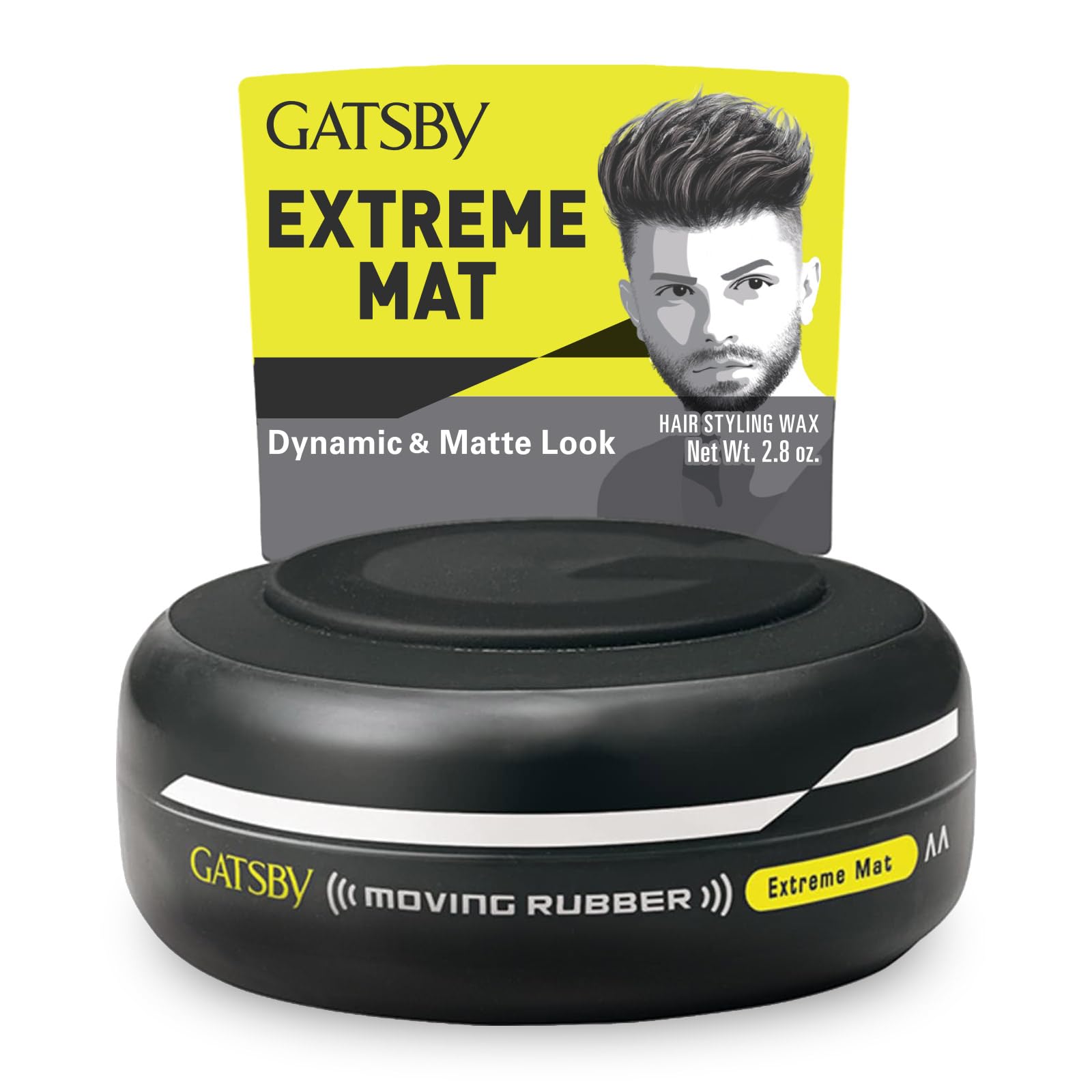 

GATSBY Moving Rubber Extreme Matte Hair Clear Floral 80g Wax, Scent, (x 1) белый