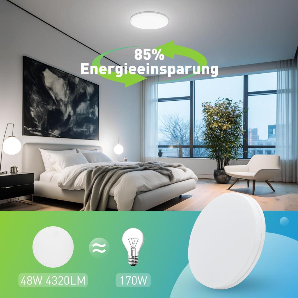 Yatak Odası, Oturma Odası, Koridor ve Balkon için Modern Yuvarlak LED Tavan Lambası