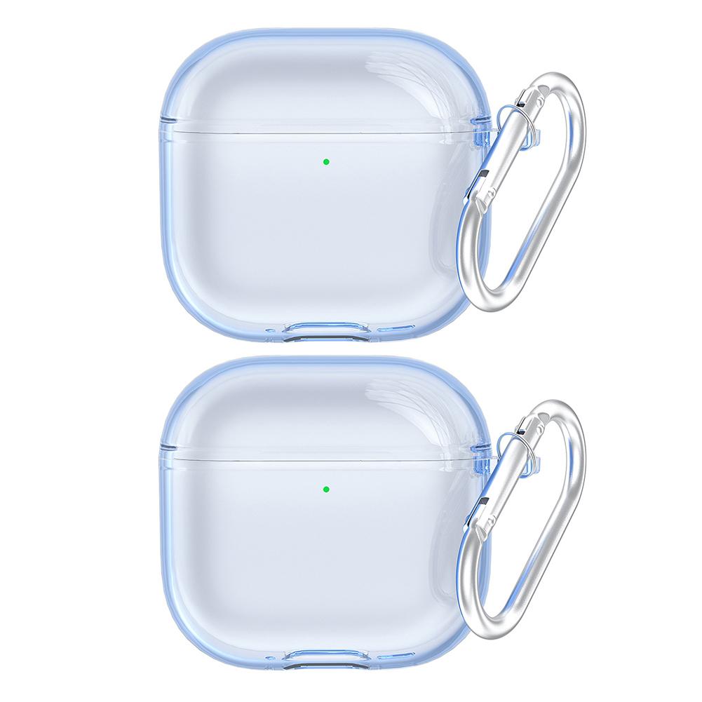 Clear Earphone Case For  AirPods 4 (2024) Charging Case TPU Transparent Protective Case Cover Wireless Earphone Cover