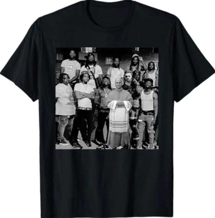 

Pope Leo XIV From Oblock Meme Art T-Shirt 4XL