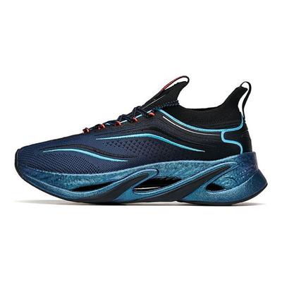 Not Just Stop Pro Low Top Running Shoes Men Running Shoes Blue Black 112145596-2