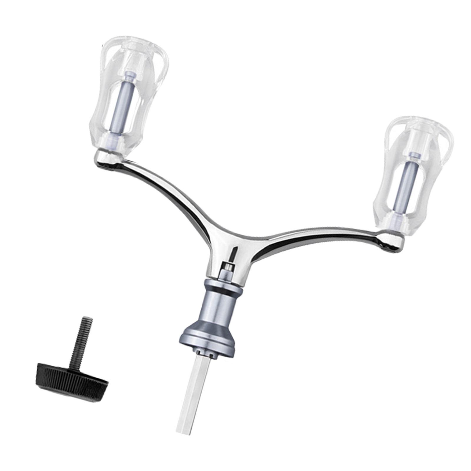 

Aluminum Alloy Fishing Reel Handle with Comfort Grip for Better Control Fishing Reel Handle Knob Grip Fishing Reel Parts серебряный