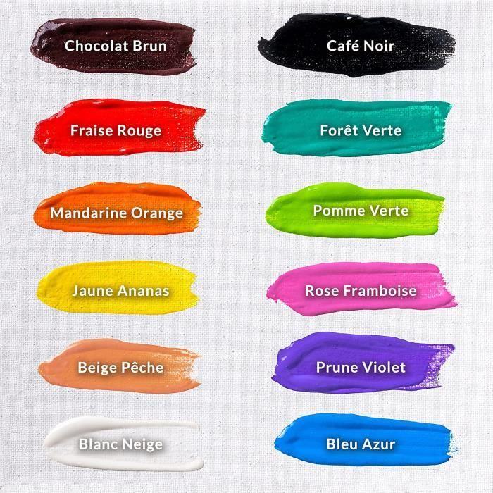 Peinture Tempera Enfant Lavable - Creative Deco - 12x20ml