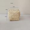 Bamboo Woven Reusable Gift Box Tight Seal Durable Handmade Container for Tea Dried Goods Easter Holiday Gift Packaging