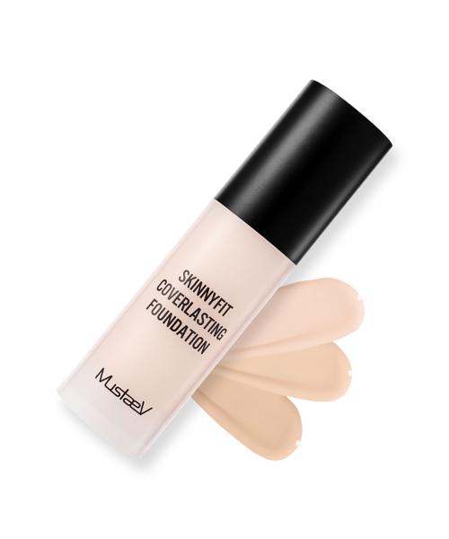 [Mustaev] Skinny Fit Cover Lasting Foundation (3 Shades)