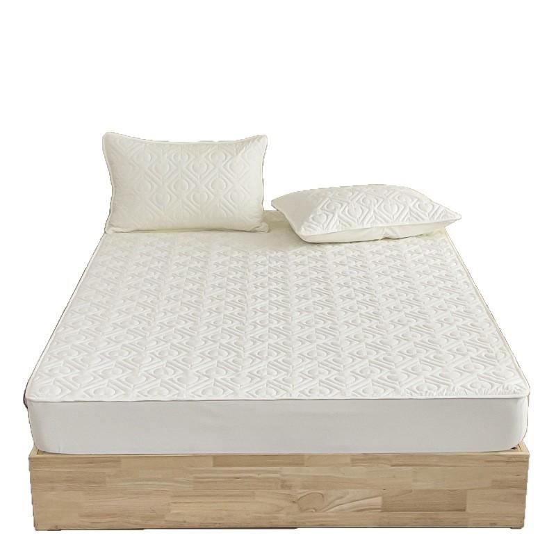 Klasse A Liebe Gebürstet Wasserdicht Gesteppt Spannbettlaken Einzelstück Verdickt Rutschfest Windel Bettbezug Matratzenschutz