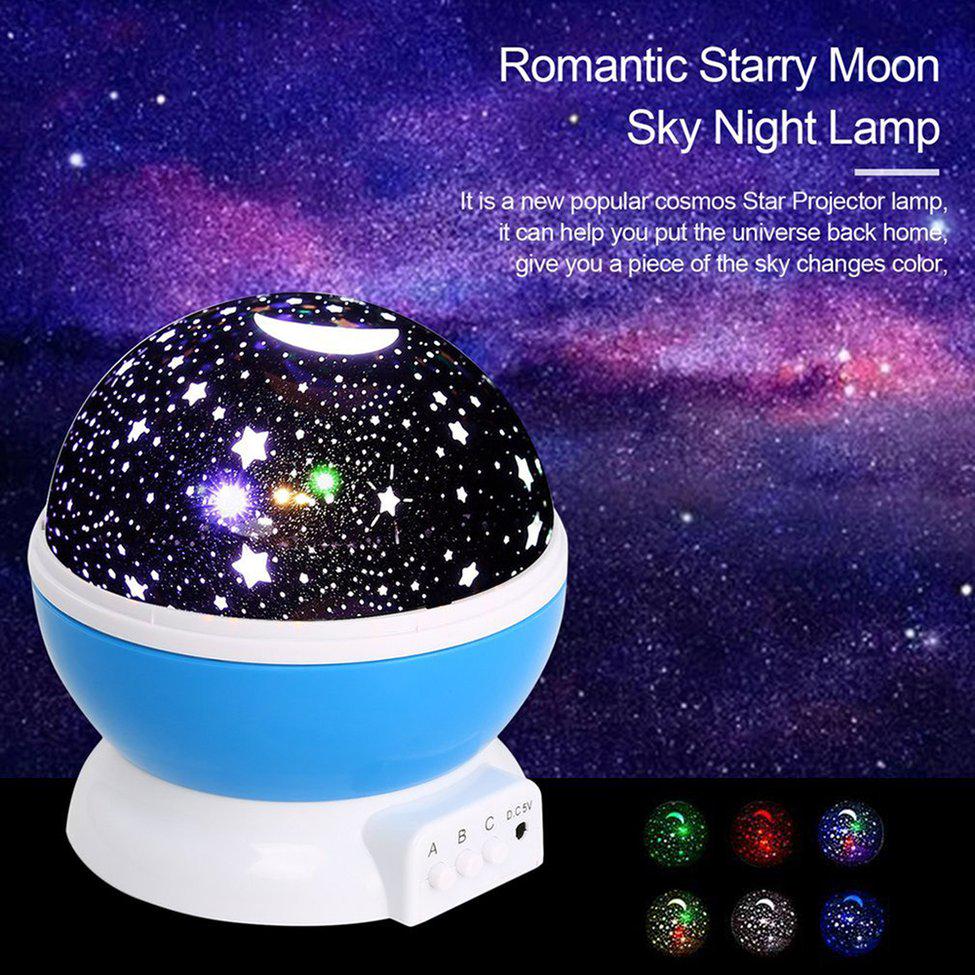 Colorful LED Projector Small Night 
