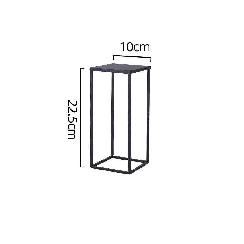 Solid Color Metal Snacks Dessert Stand Bread Cake Display Stands Plates Home Serving Platter Fruit Holders Kitchen Accessories