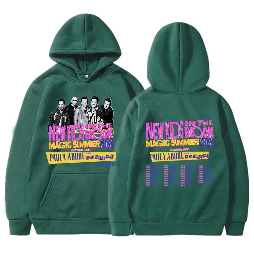 NKOTB-B The Magic Summer Tour Hoodie Sudaderas Para Mujer Women Clothing Moletom Long SleeveStreetwear Top