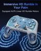 Switch 2 Compatible with Switch Magnetically EasySMX S10 Switch HD Sleep Pro TMR Joystick Game Controller with Back RGB Bluetooth Wireless NFC